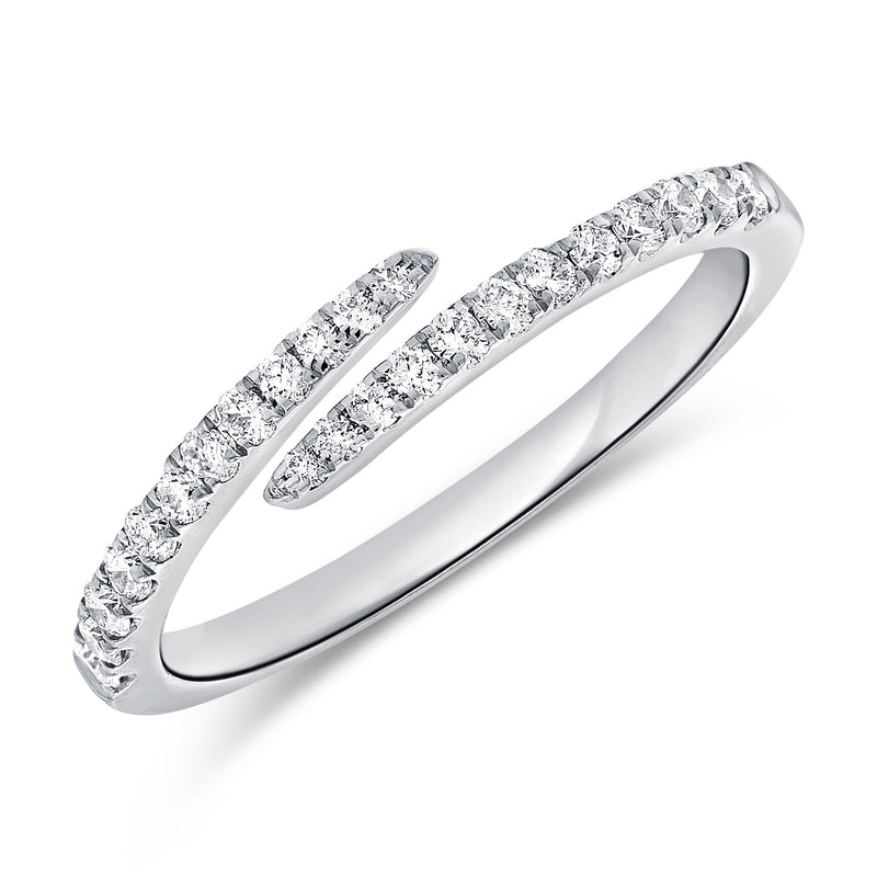 Timeless Diamond Wrap Ring