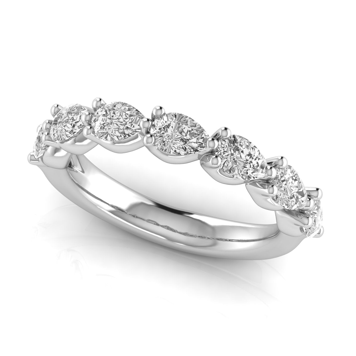 white gold, platinum, 2.00