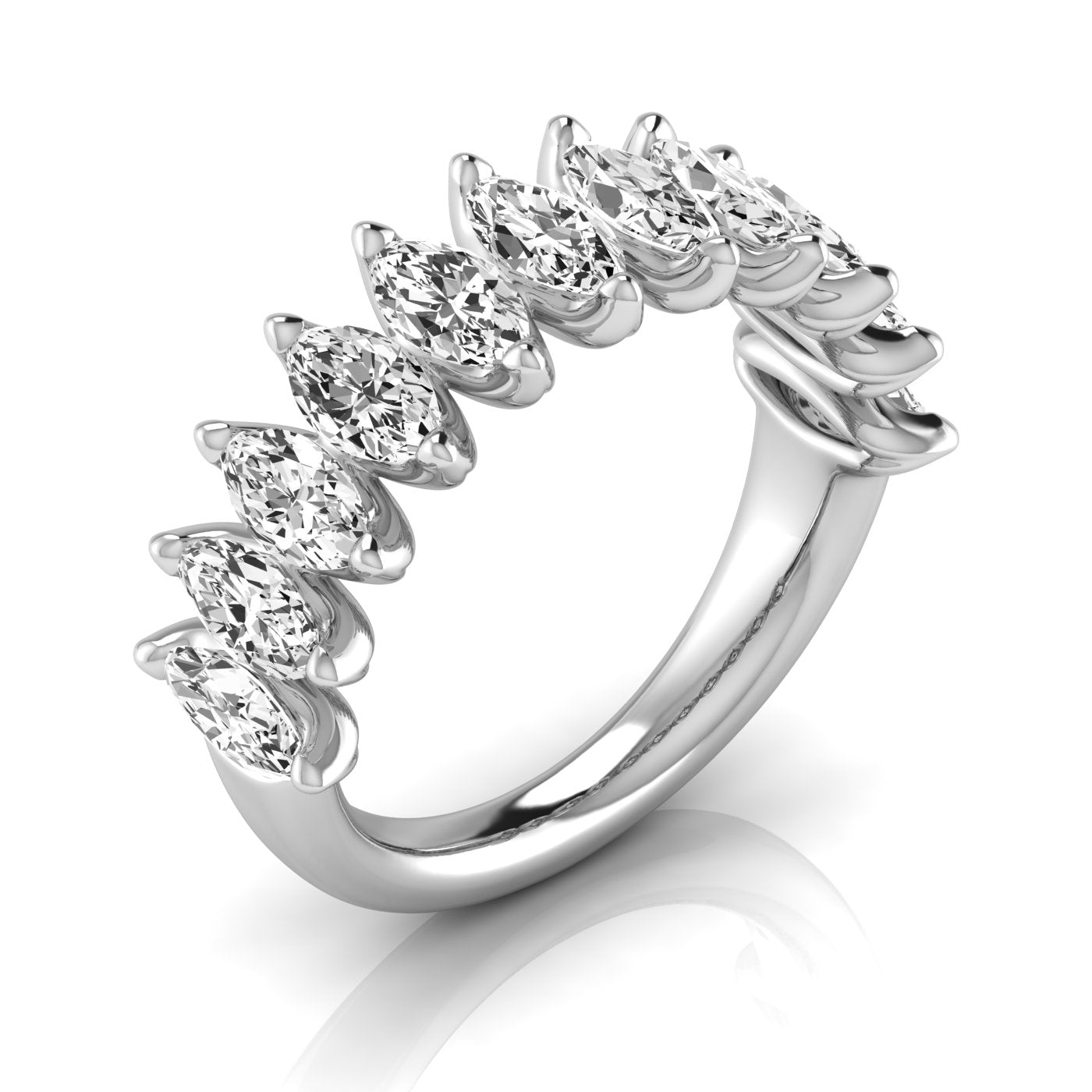 white gold, platinum, 3.00