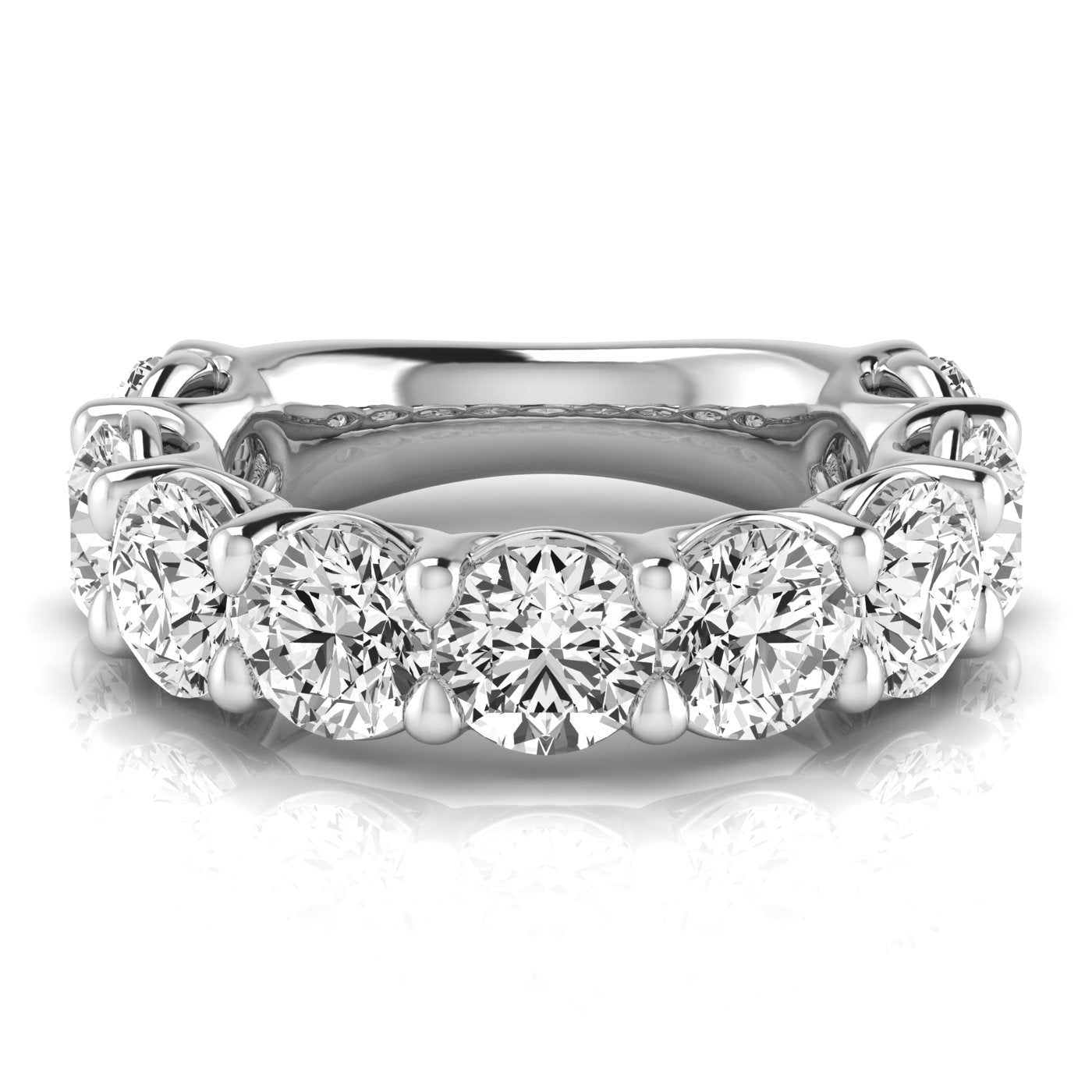 white gold, platinum, 6.00