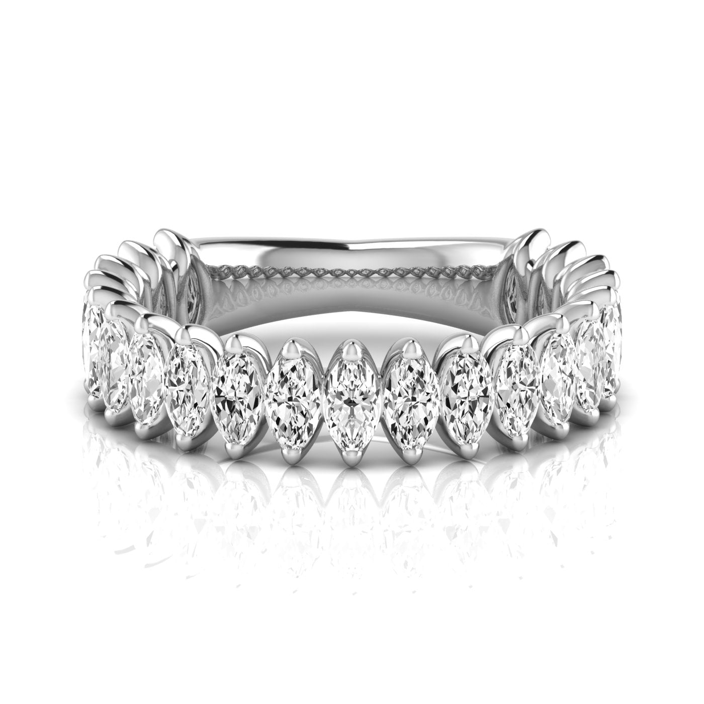 white gold, platinum, 2.00