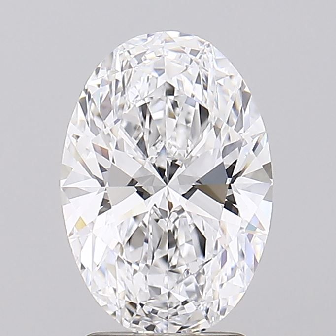 2.40 Carat D VVS1 Oval Lab Diamond