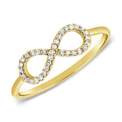 Diamond Infinity Ring