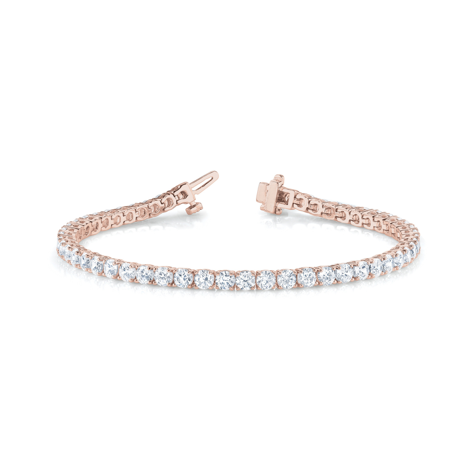 4-Prong Lab Grown Diamond Tennis Bracelet