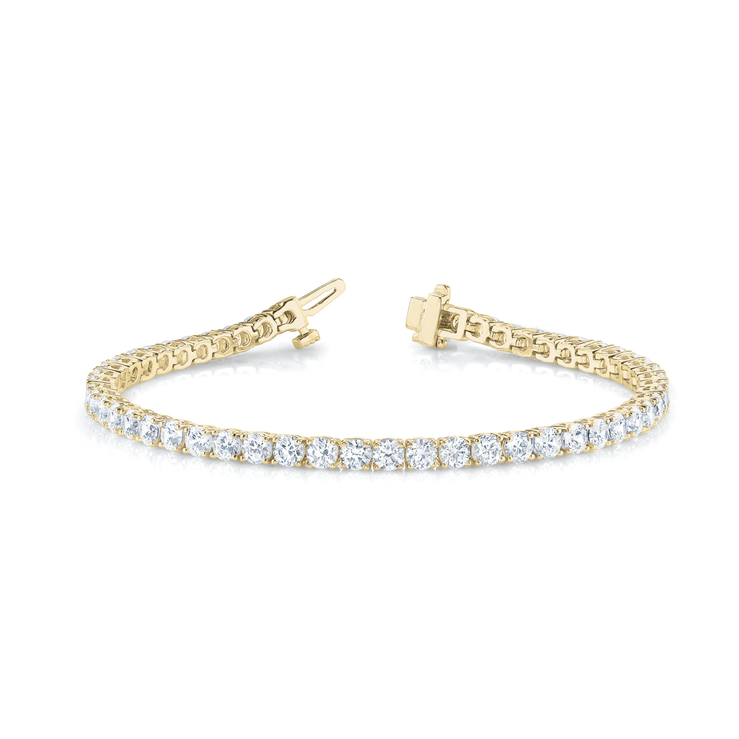 4-Prong Lab Grown Diamond Tennis Bracelet