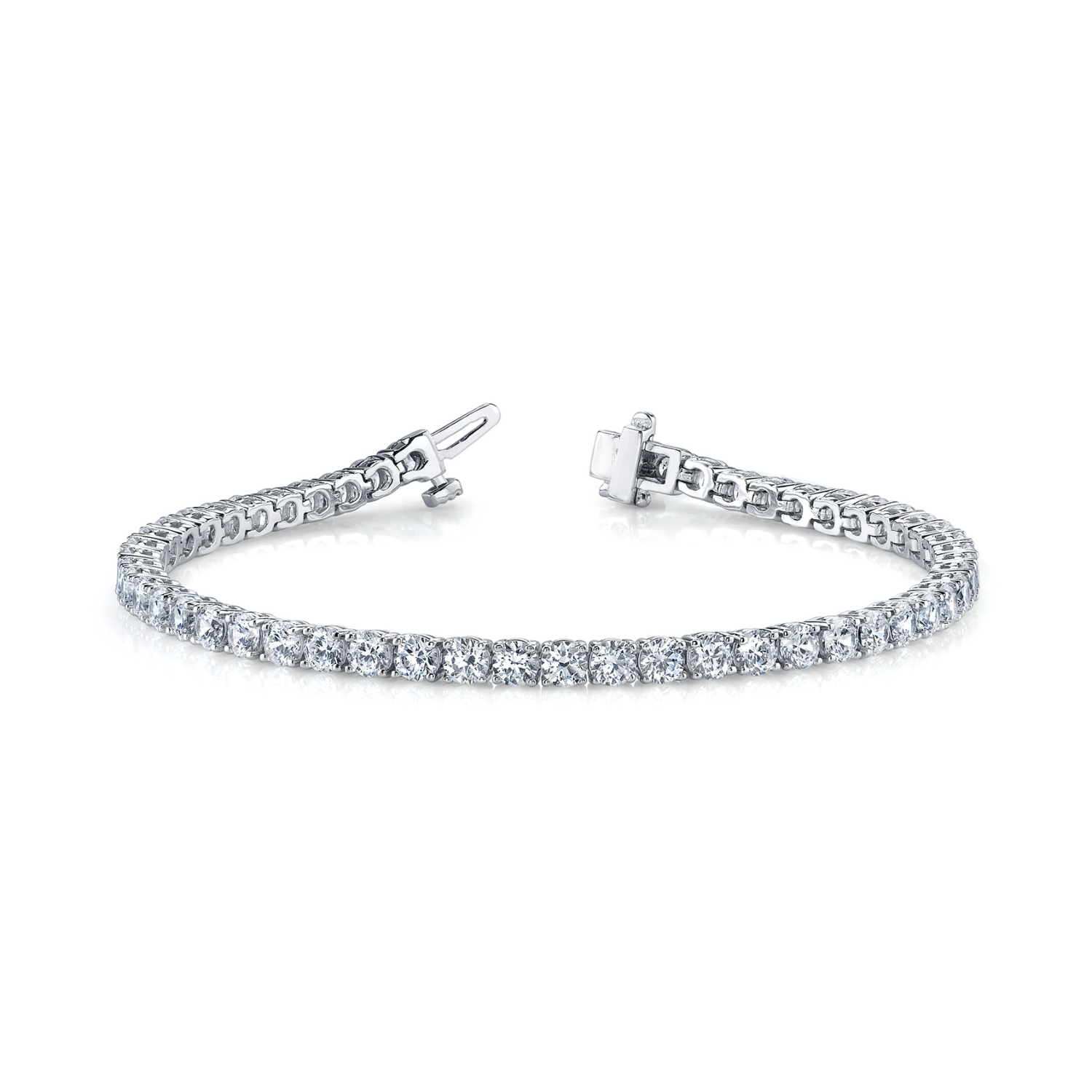 4-Prong Lab Grown Diamond Tennis Bracelet
