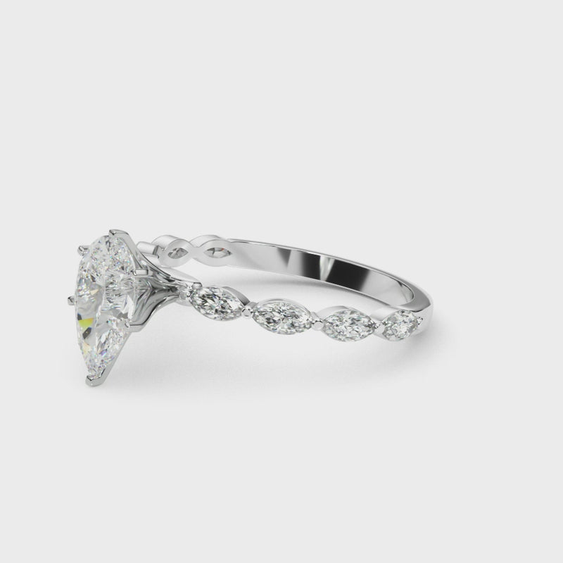 white gold, platinum