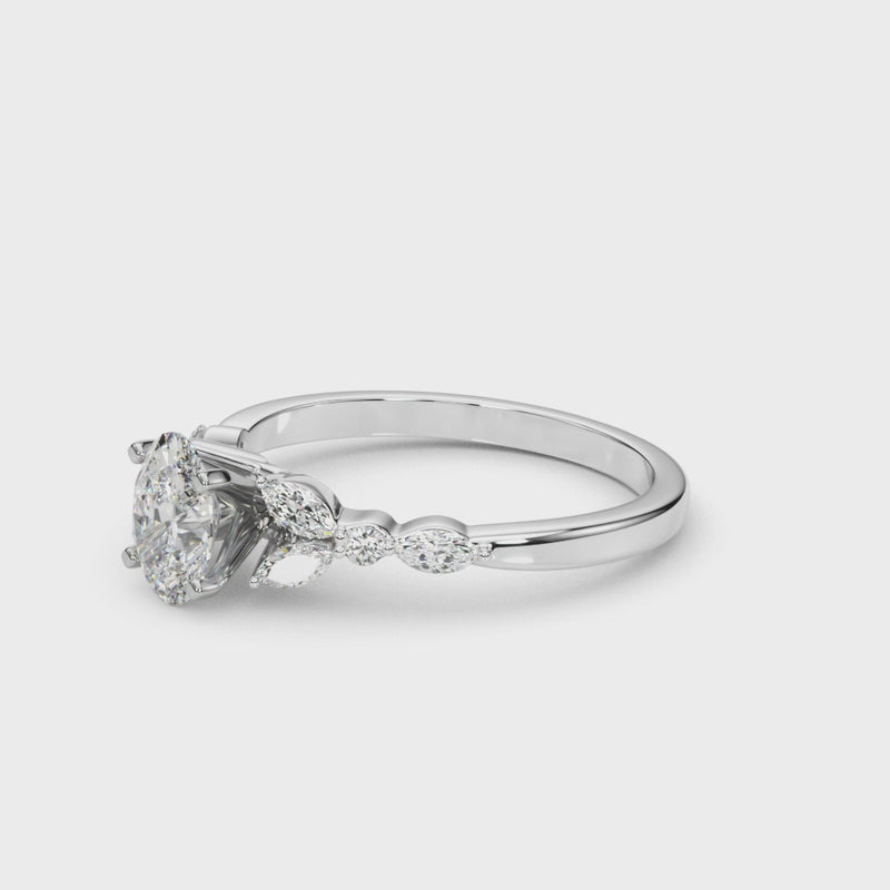 white gold, platinum