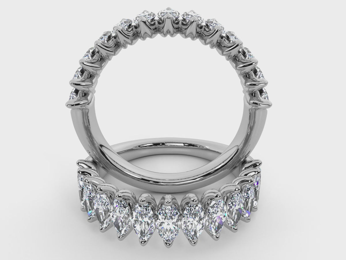 white gold, platinum, 2.00