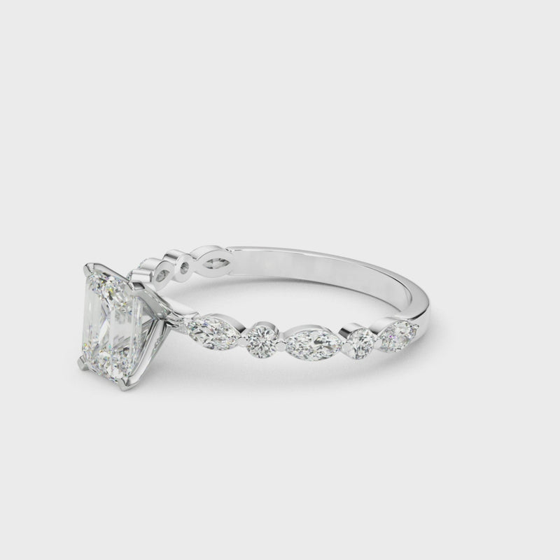 white gold, platinum