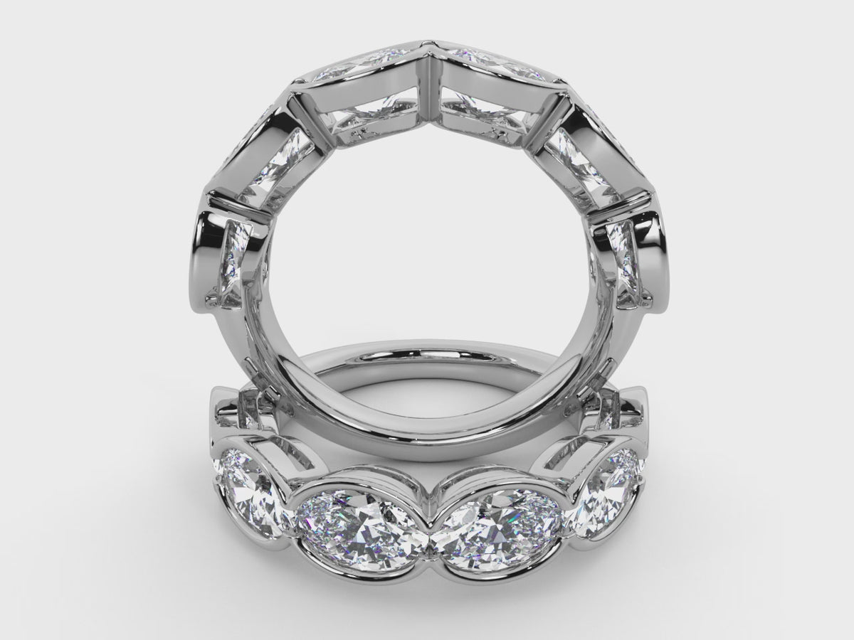 white gold, platinum, 3.00
