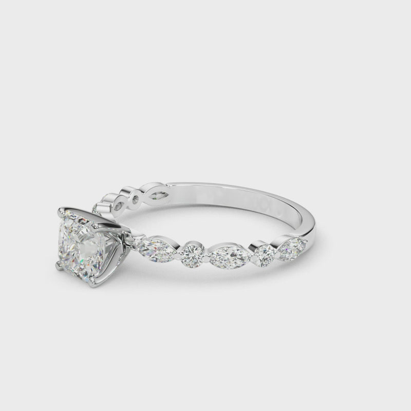 white gold, platinum