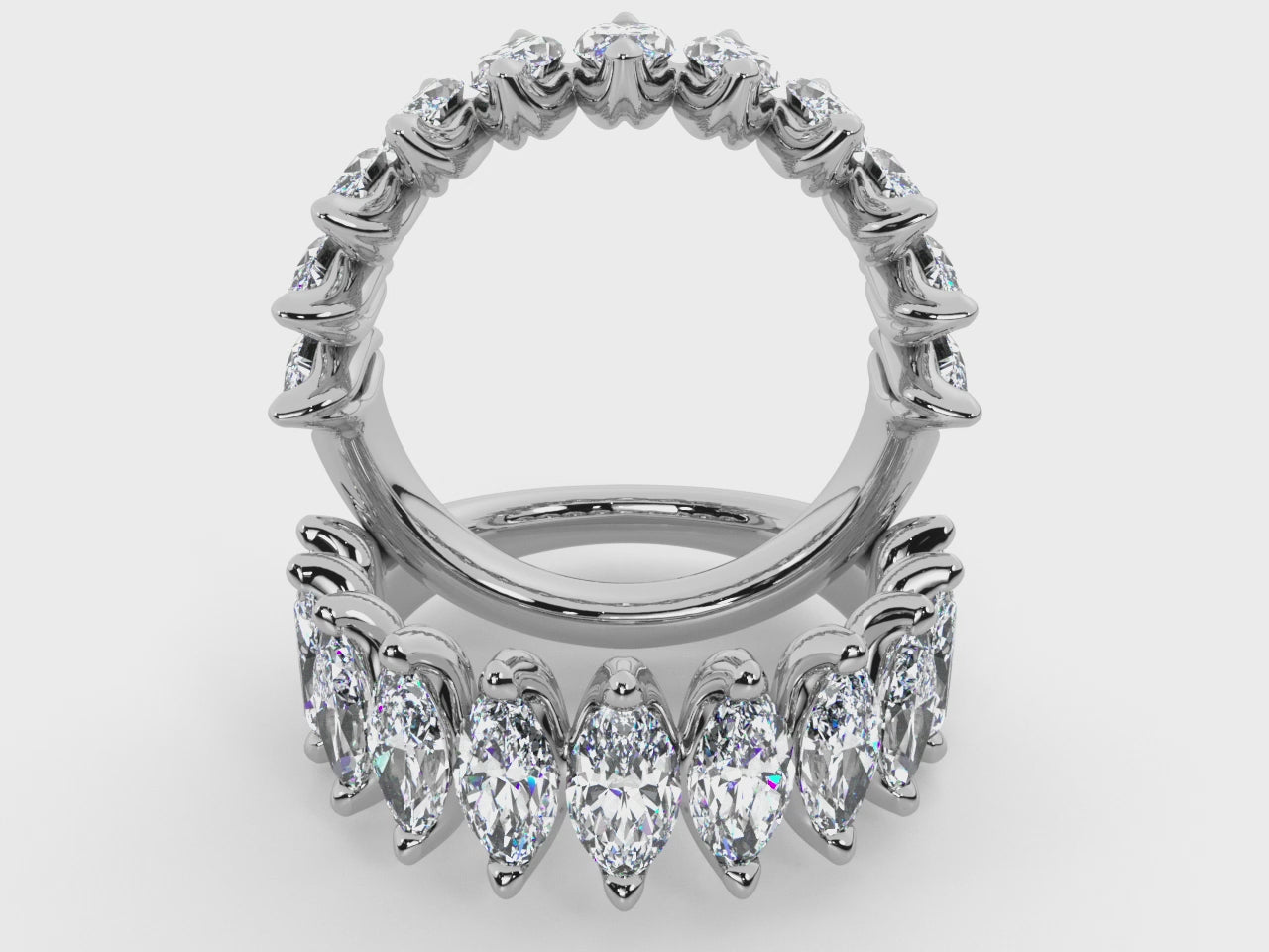 white gold, platinum, 3.00