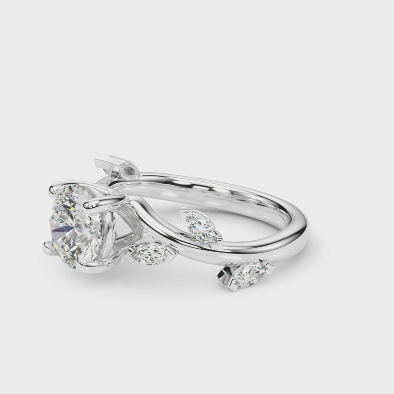 white gold, platinum
