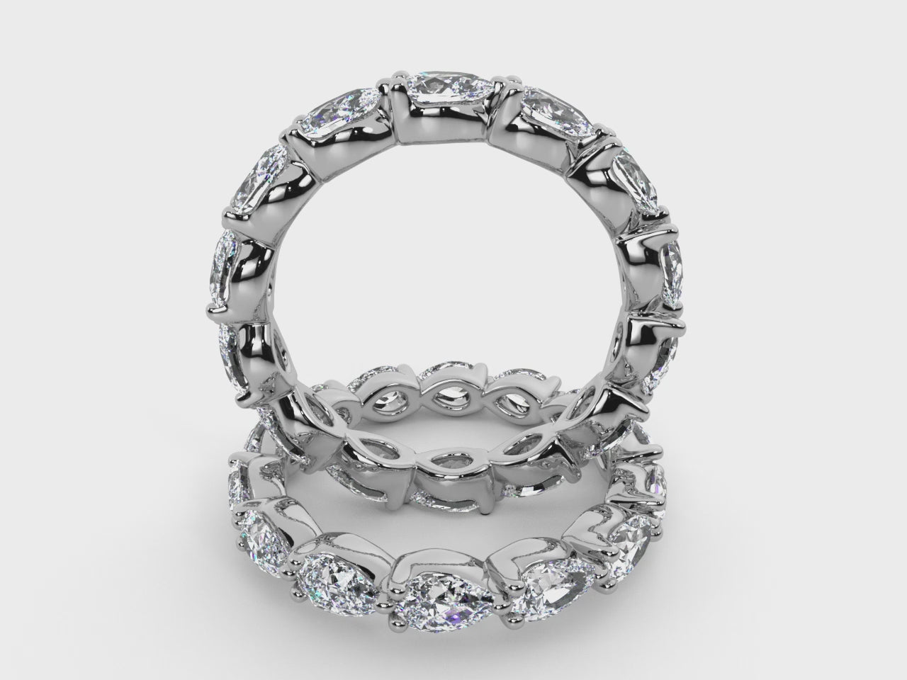 white gold, platinum, 2.00