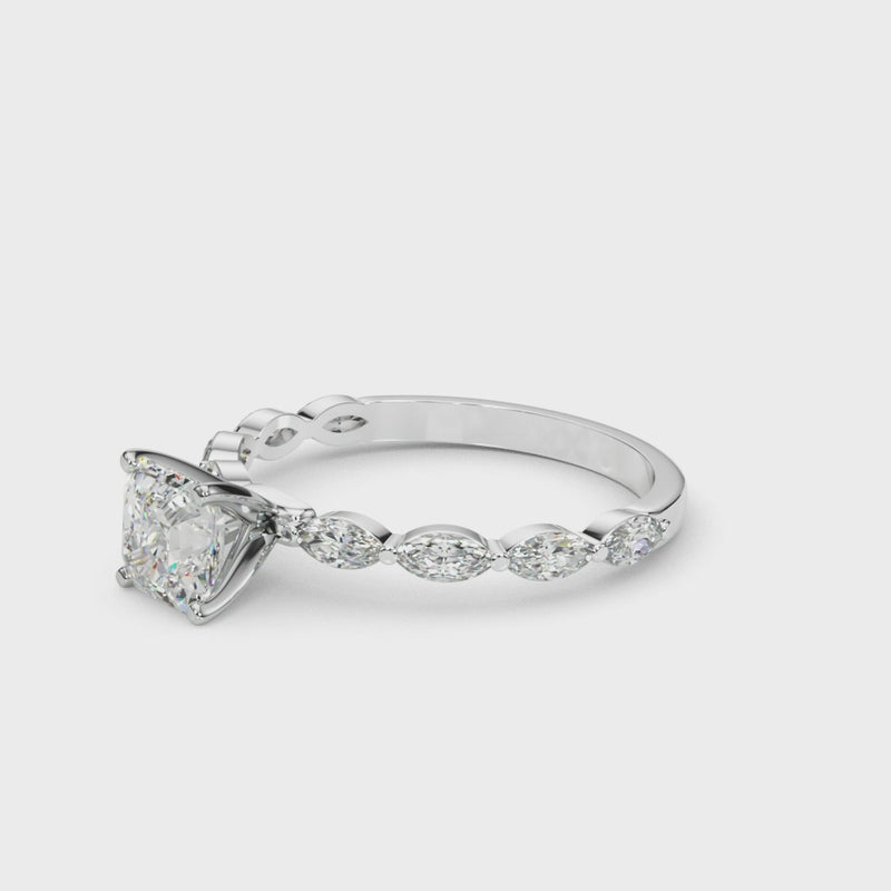 white gold, platinum