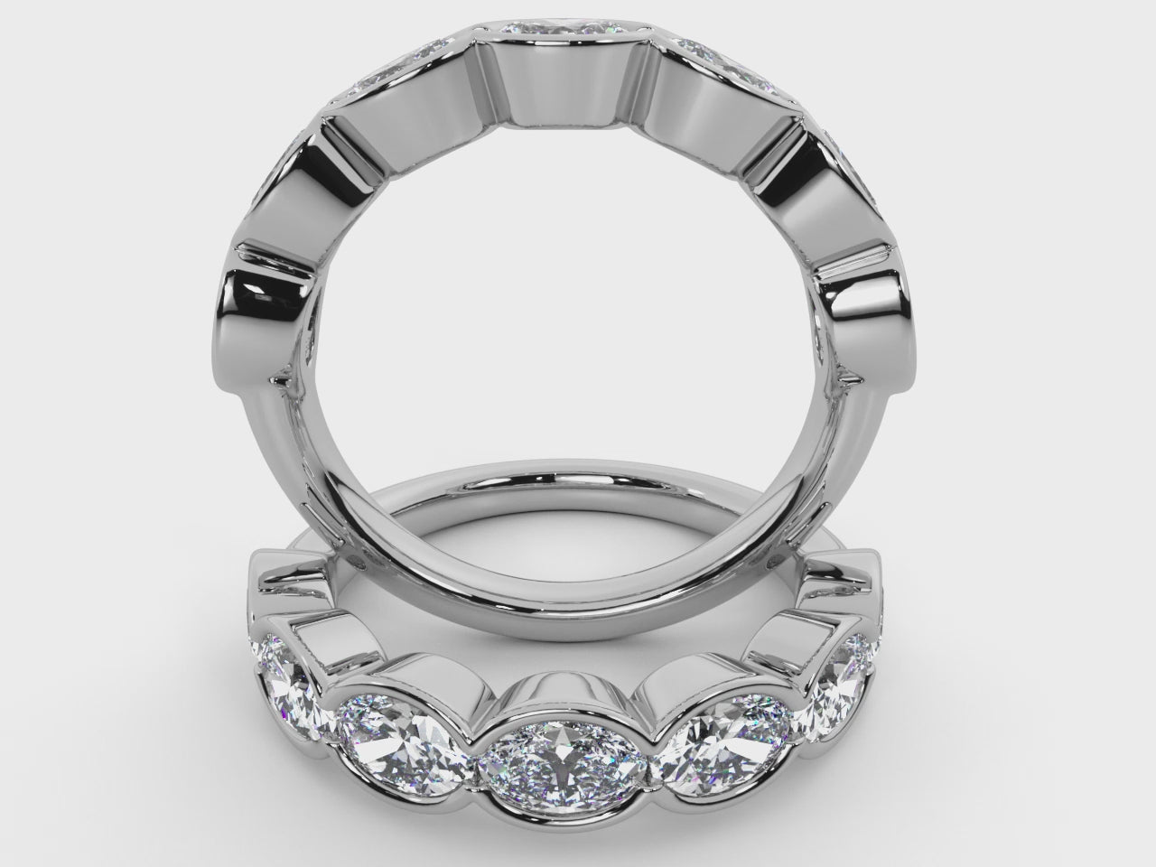 white gold, platinum, 2.00