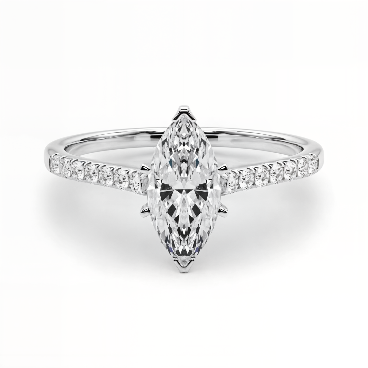 white gold, platinum