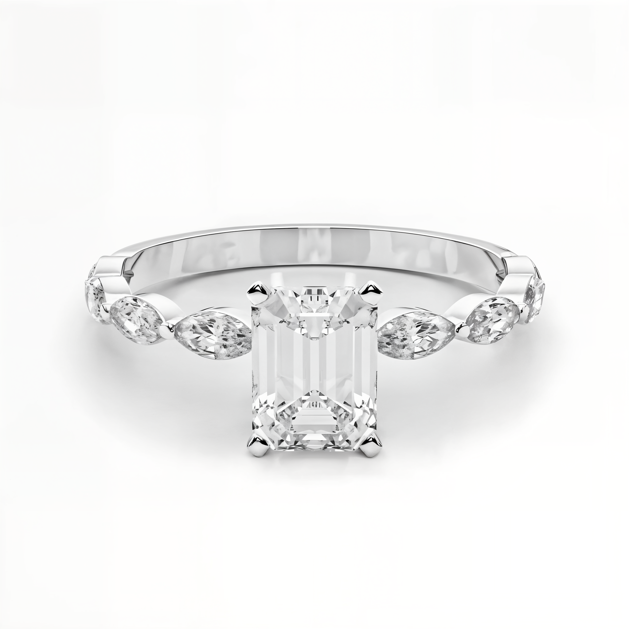 white gold, platinum