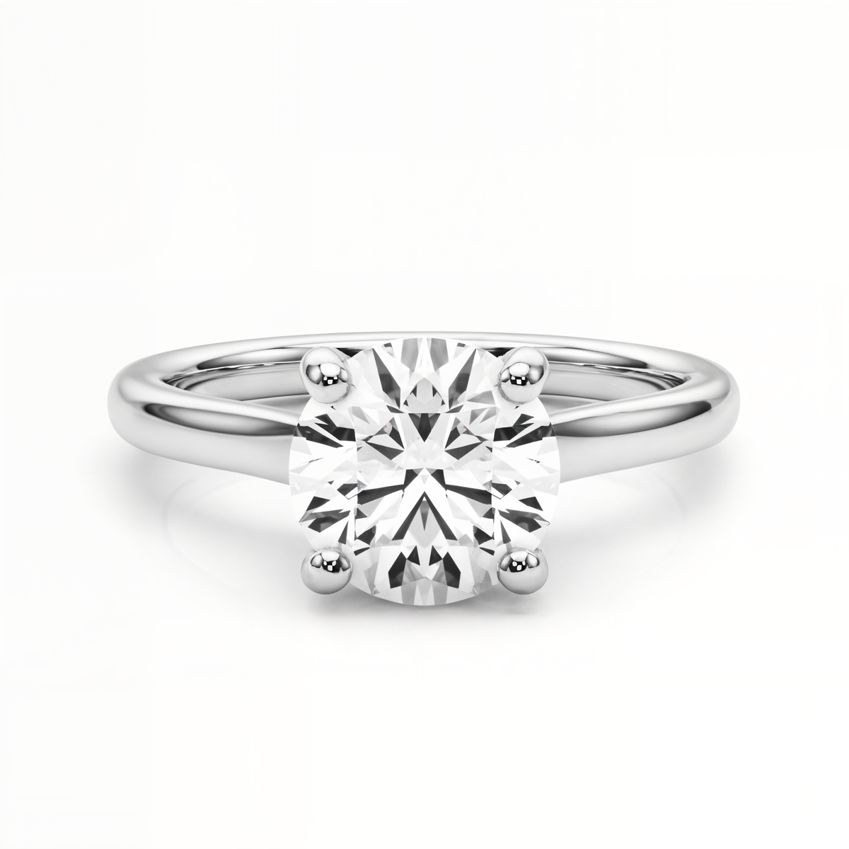 white gold, platinum | shape: round