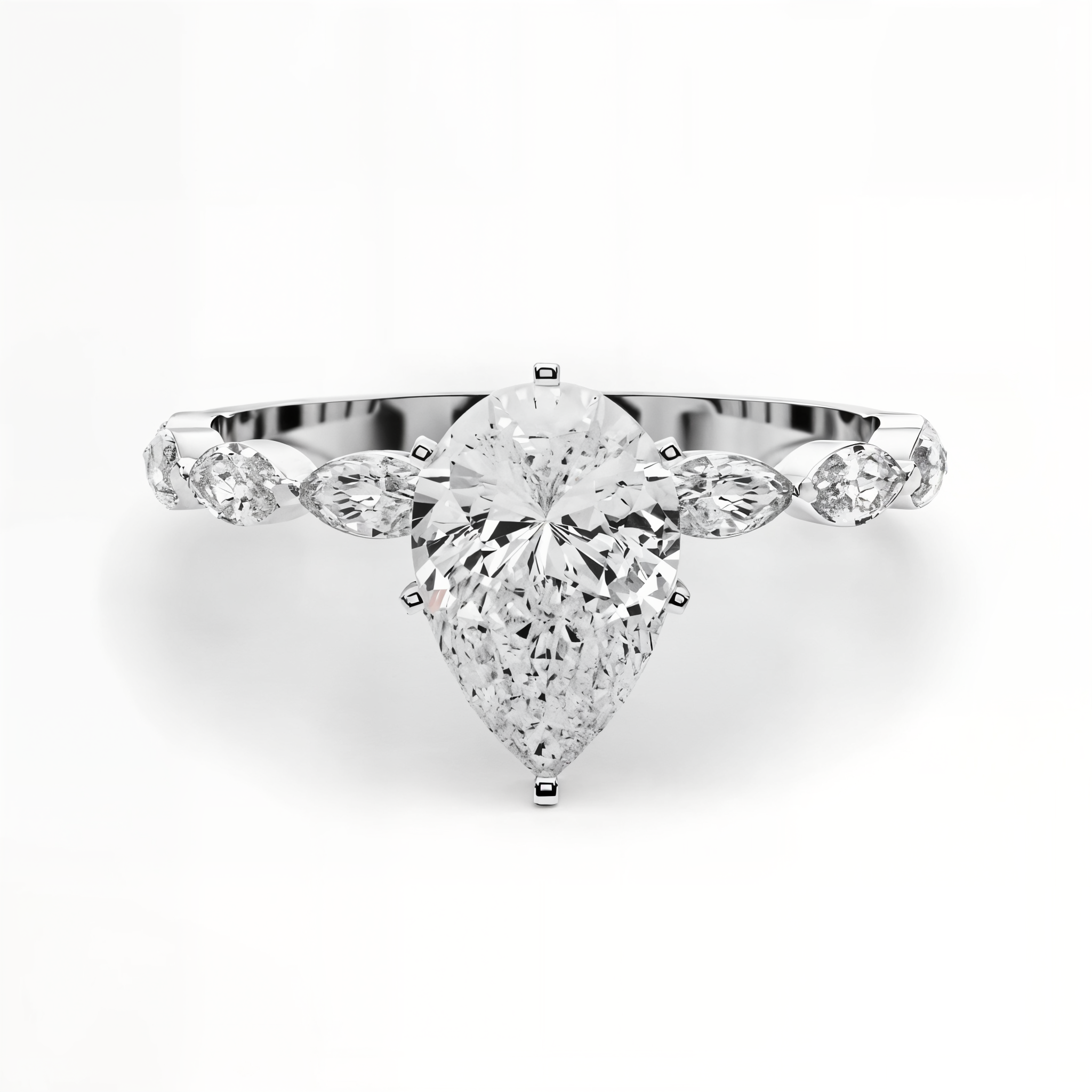 white gold, platinum
