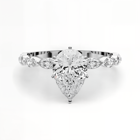 white gold, platinum