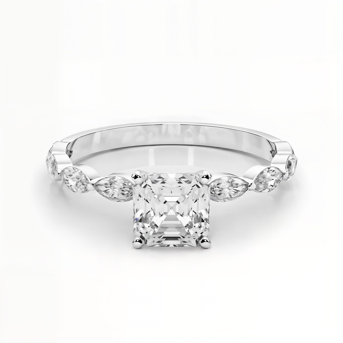 white gold, platinum