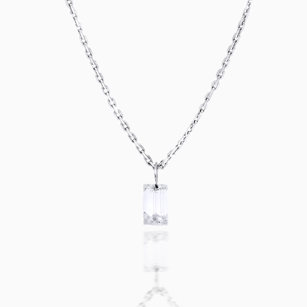 Floating Diamond Necklace