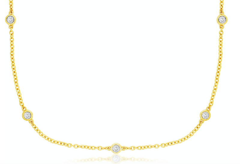 Yellow Gold Diamond By The Yard