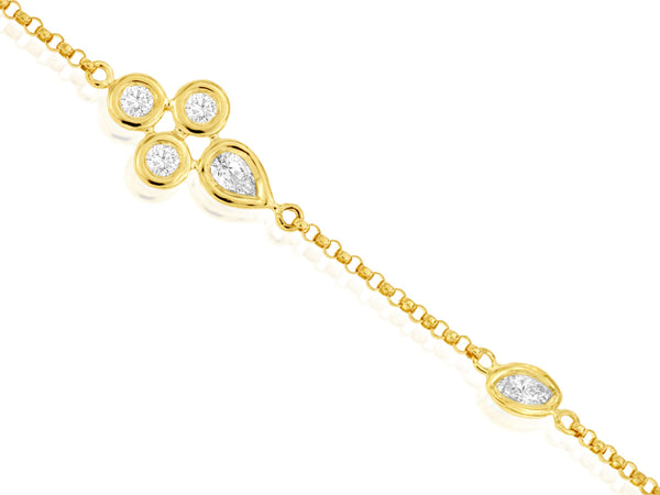 Splash Diamond Bracelet