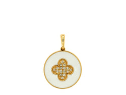 Diamond Clover Pendant