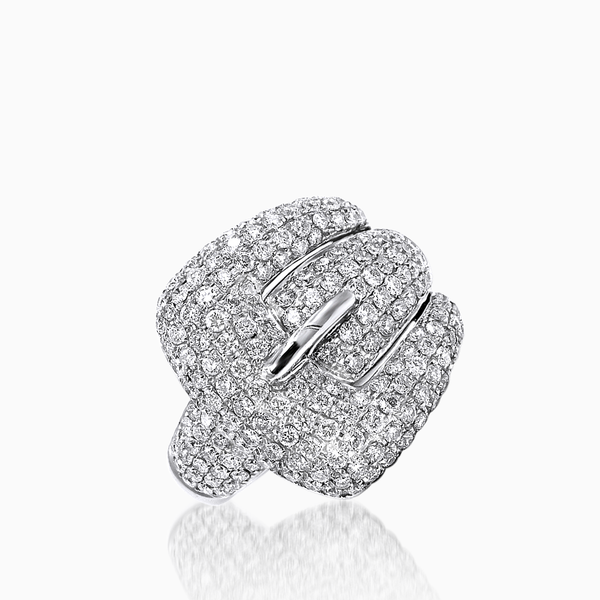 Layered Diamond Ring