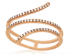 Rose Gold Diamond Ring