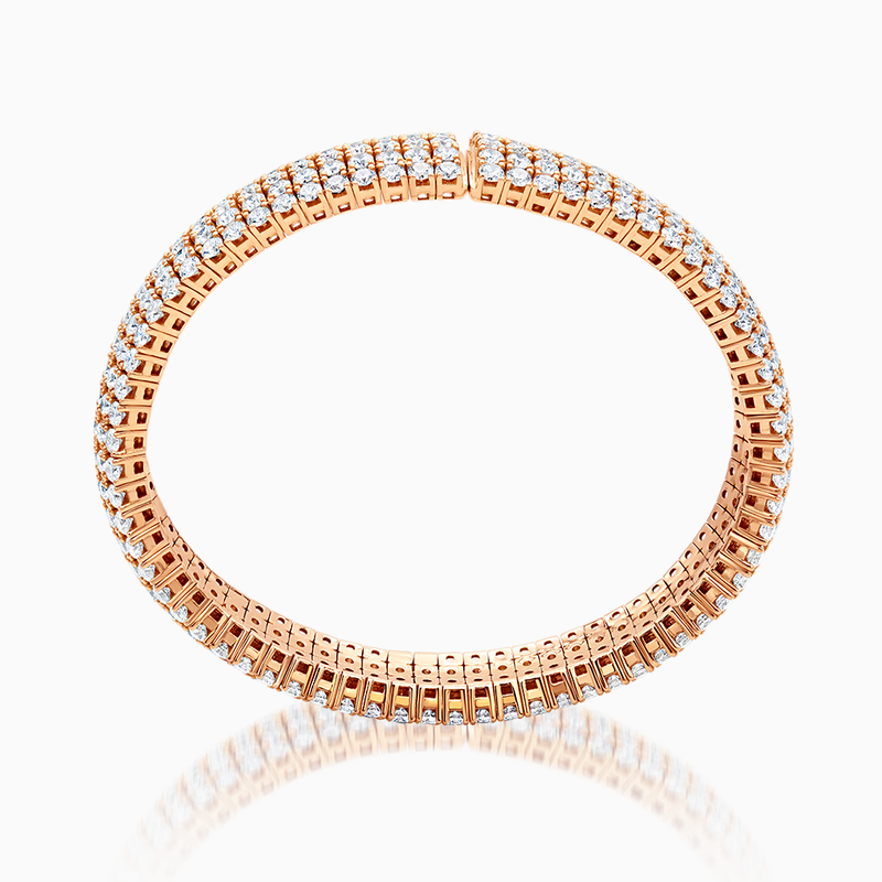Rose Gold Flexible Bracelet